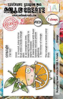 #1024 Orange - A7 Stamp Set