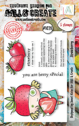 #1028 Strawberry - A7 Stamp Set
