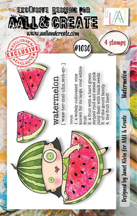 #1030 Watermelon - A7 Stamp Set