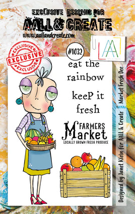 #1032 Market Fresh Dee - A7 Stamp Set