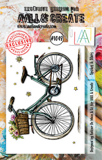 #1049 Spokes & Stars - A7 Stamp Set