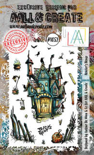 #1052 Howler's House - A6 Stamp Set