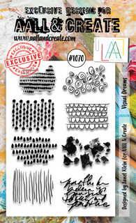 #1070 Visual Dreams - A6 Stamp Set