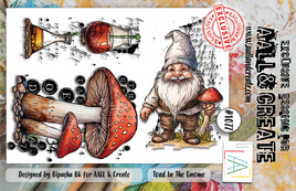 #1077 Toad In The Gnome - A6 Stamp Set