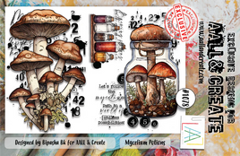 #1078 Mycelium Potions - A6 Stamp Set