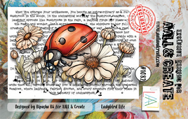 #1082 Ladybird Life - A7 Stamp Set