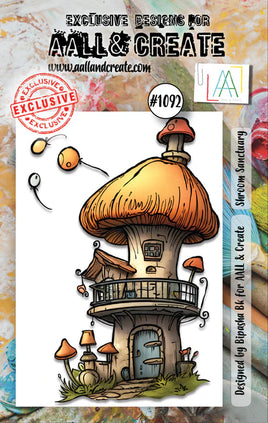 #1092 Shroom Sanctuary - A7 Stamp Set