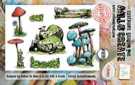 #1098 Forest Accoutrements - A7 Stamp Set