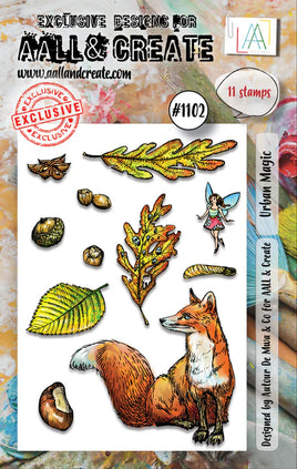 #1102 Urban Magic - A7 Stamp Set