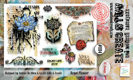 #1114 Regal Pioneer - A6 Stamp Set