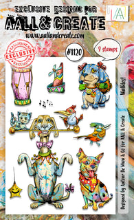 #1120 Walkies! - A6 Stamp Set