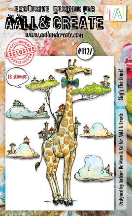 #1127 Sky's The Limit - A6 Stamp Set