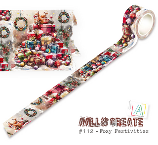 #112 Foxy Festivities - Layer It Up Washi Tape