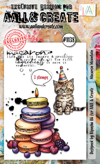 #1138 Macaron Mountain - A6 Stamp Set