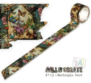 #113 Nostalgic Post - Layer It Up Washi Tape