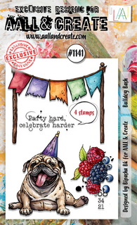 #1141 Bulldog Bash - A6 Stamp Set