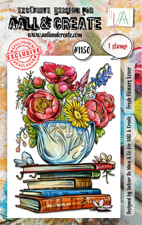 #1150 Fresh Flowers Lover - A7 Stamp Set
