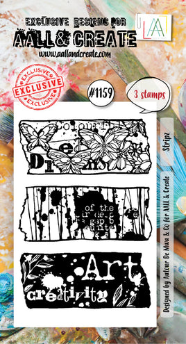 #1159 Stripz - A8 Stamp Set