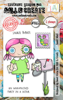 #1165 Snail Mail - A7 Stamp Set