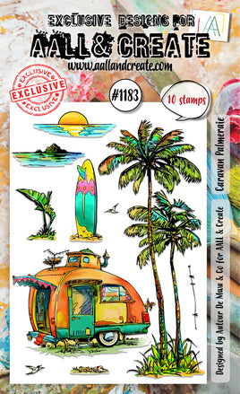 #1183 Caravan Palmeraie - A6 Stamp Set