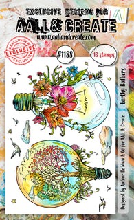 #1188 Earthy Bulbers - A6 Stamp Set