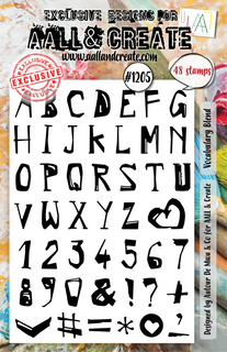 #1205 Vocabulary Blend - A5 Stamp Set