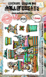 #1212 Pawsome Bonanza - A6 Stamp Set