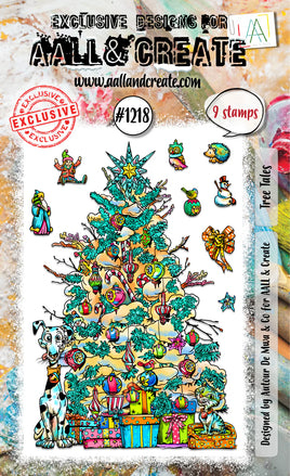 #1218 Tree Tales - A6 Stamp Set