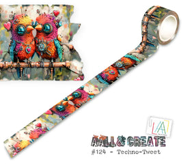 #124 Techno-Tweet - Layer It Up Washi Tape
