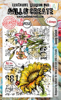#1250 - Sunny Splash- A6 Stamp Set