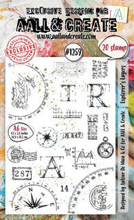 #1259 Explorer's Layers - A6 Stamp Set