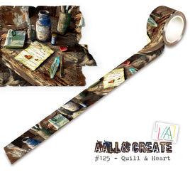 #125 Quill & Heart - Layer It Up Washi Tape
