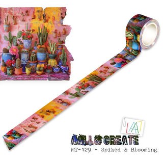 #129 Spiked & Blooming - Layer-It-Up Washi Tape