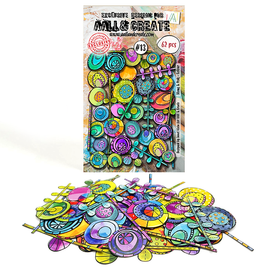 #13 Stems & Pods Color - AALL & CREATE Ephemera