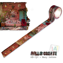 #131 Rosy Settee - Layer-It-Up Washi Tape