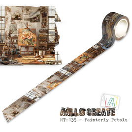 #135 Painterly Petals - Layer-It-Up Washi Tape