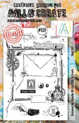 #159 Mail Art - A5 Stamp Set