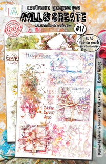 Bowed Tidings - AALL & CREATE Rub-Ons
