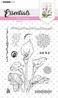 Calla Lily Essentials - Studio Light Clear Stamp Set