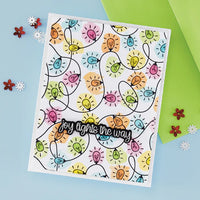 Twinkle Tidings Press Plate & Die Set/Layered Stencil - BetterPress Society October 2025