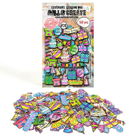 #20 Palooza Confetti - AALL & CREATE Ephemera