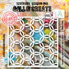 #205 - Stencil - Chain Links