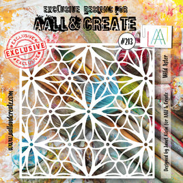 #213 - Stencil - Wild Aster