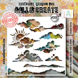 #219 - Stencil - Clouded Stories