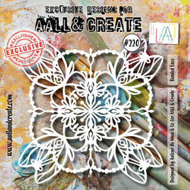 #220 - Stencil - Beaded Lace