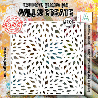 #222 - Stencil - Jewelled Prismatics