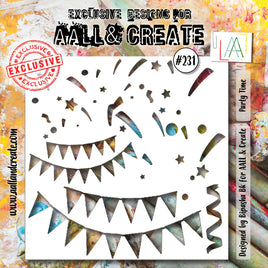 #231 - Stencil - Party Time