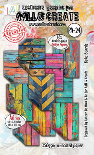 PA-24 - A6 Design Paper - Boho Boards
