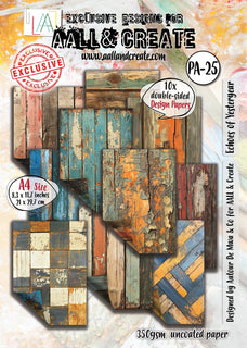 PA-25 - A4 Design Paper - Echoes of Yesteryear