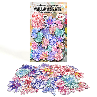 #25 Floral Confetti - AALL & CREATE Ephemera